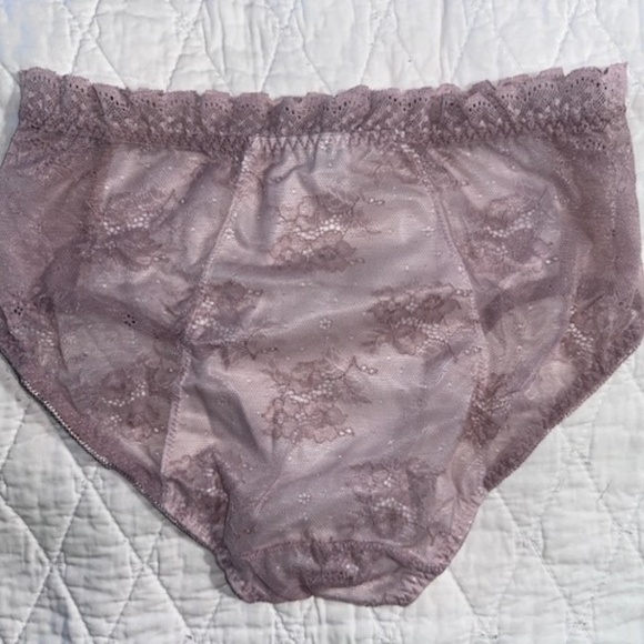 Black All lace Menstrual Panties. High waist Lolita Kawaii Period Panties - Picture 11 of 12